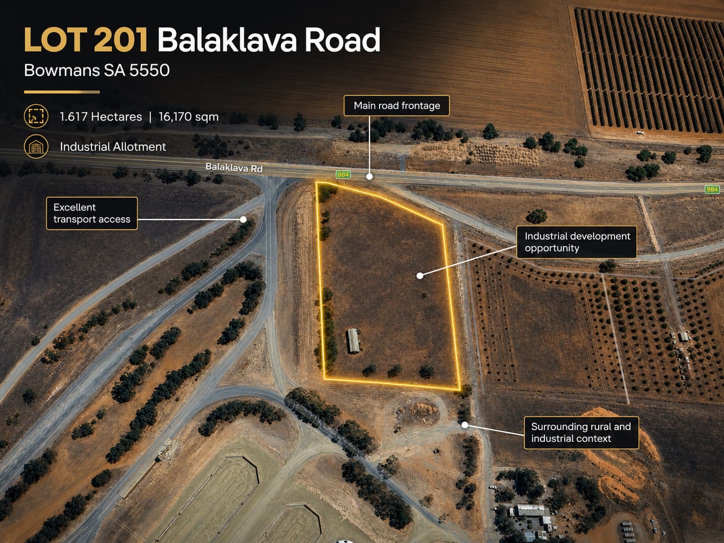 Balaklava Road, Bowmans, SA 5550