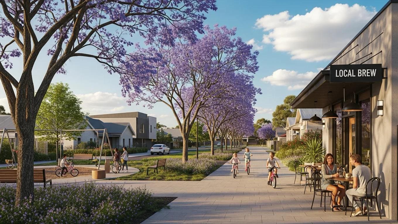 Charming Adelaide street highlighting community amenities and everyday lifestyle